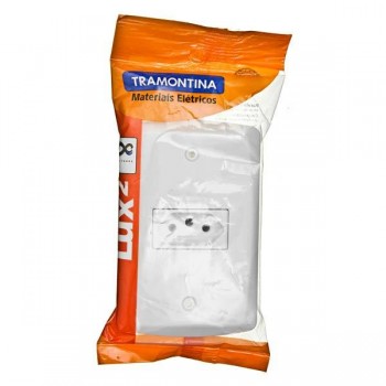 Conjunto Interruptor paralelo + Tomada 20a Tramontina Lux2 4x2